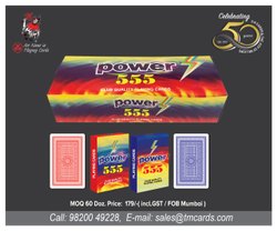 power 555 playing cards